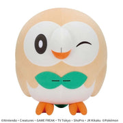 Banpresto Pokemon Mecha Mohugutto Plush Doll Rowlet JAPAN OFFICIAL