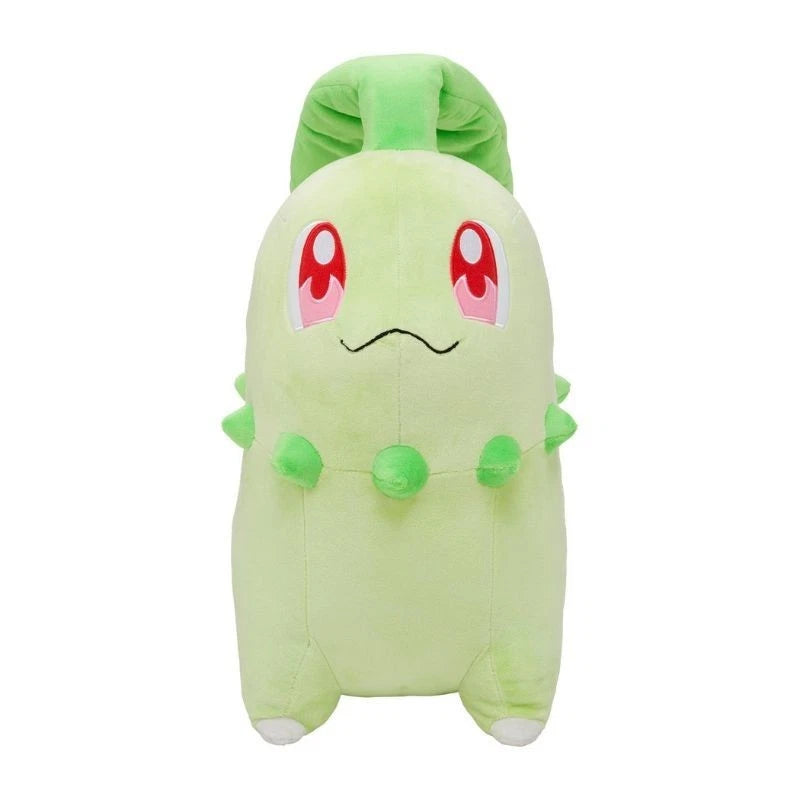 Pokemon Center Original Life Size Chikorita Plush Doll JAPAN OFFICIAL