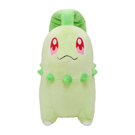 Pokemon Center Original Life Size Chikorita Plush Doll JAPAN OFFICIAL