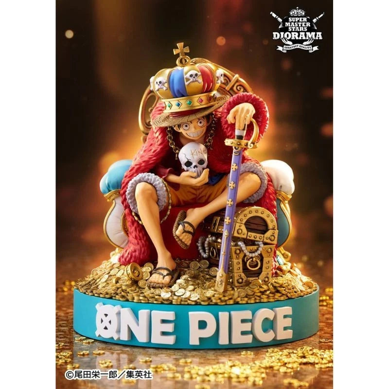 BANDAI One Piece Super Master Stars Diorama King Monkey.D.Luffy Figure JAPAN