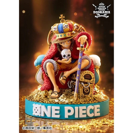 BANDAI One Piece Super Master Stars Diorama King Monkey.D.Luffy Figure JAPAN