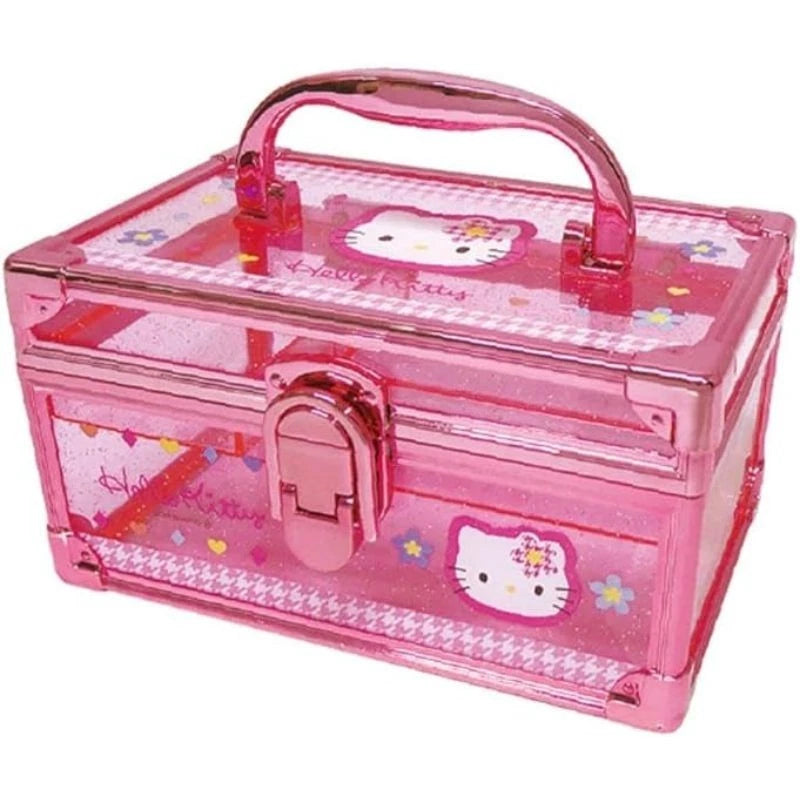 K Company Sanrio Hello Kitty Vanity Case Pink JAPAN OFFICIAL