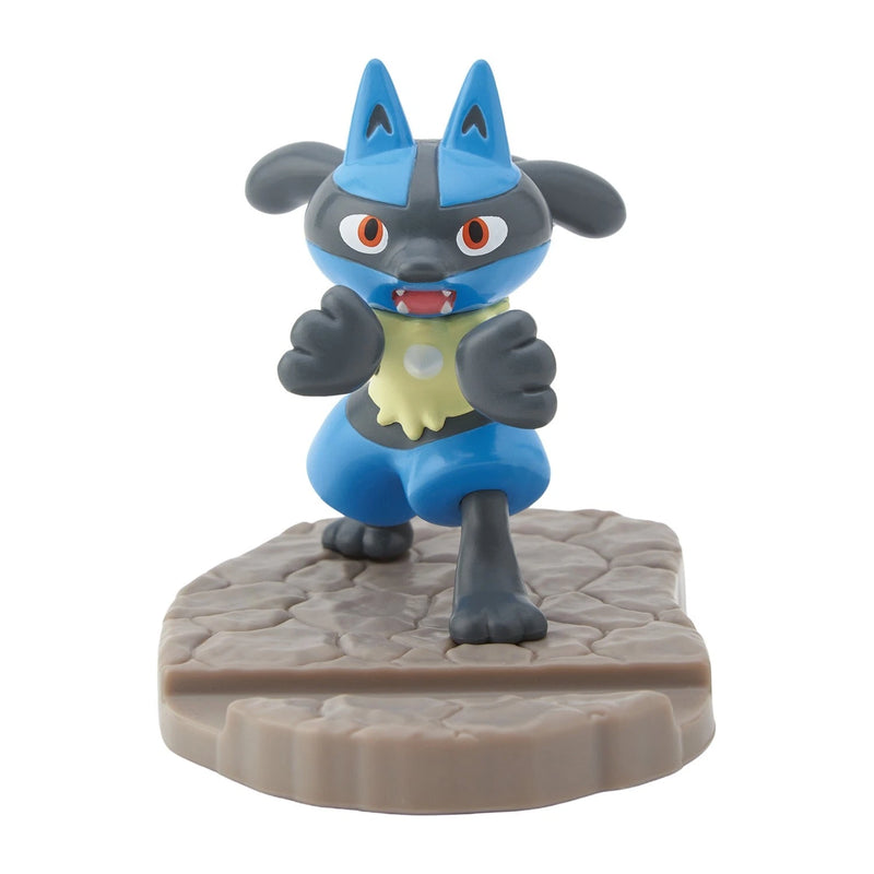 Pokemon Center Original Smartphone Stand Figure Lucario JAPAN OFFICIAL