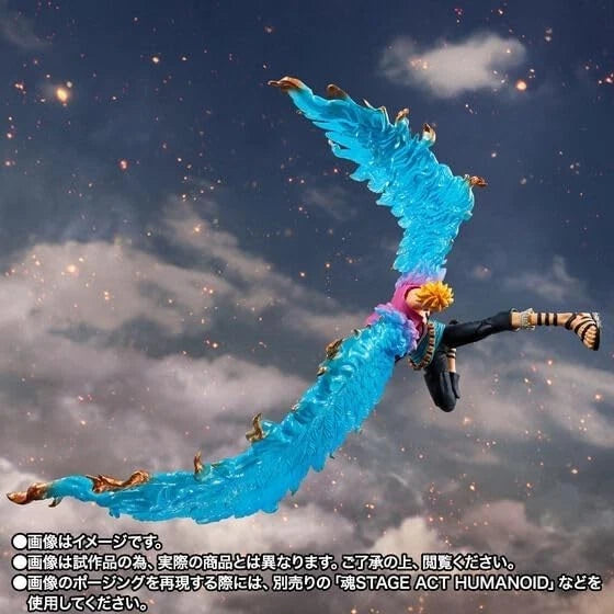 BANDAI S.H.Figuarts ONE PIECE Summit War of Marineford Marco Action Figure JAPAN