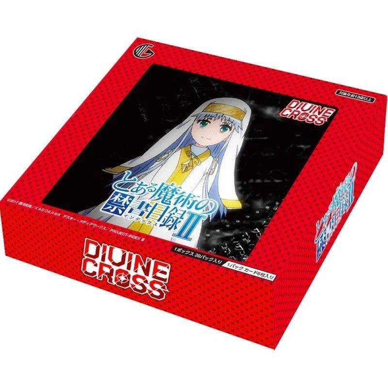 Divine Cross A Certain Magical Index II Booster Pack Box TCG JAPAN OFFICIAL