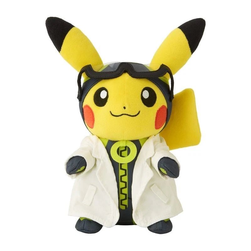 Pokemon Center Original Professor Willow's Assistant Pikachu Plush Doll JAPAN