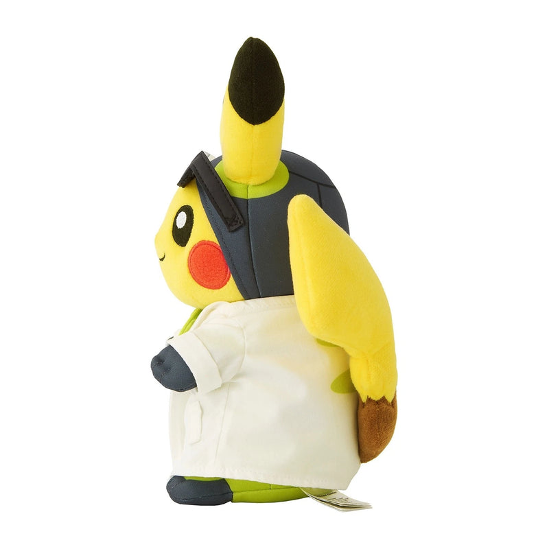 Pokemon Center Original Professor Willow's Assistant Pikachu Plush Doll JAPAN