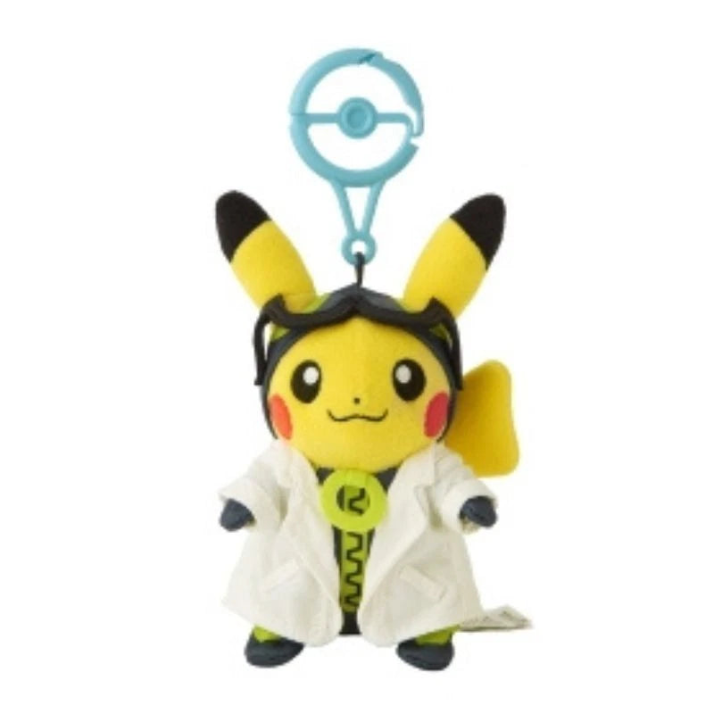Pokemon Center Original Professor Willow's Assistant Pikachu Plush Keychain