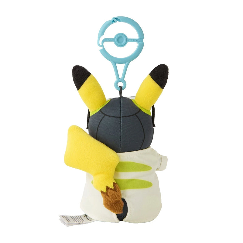 Pokemon Center Original Professor Willow's Assistant Pikachu Plush Keychain