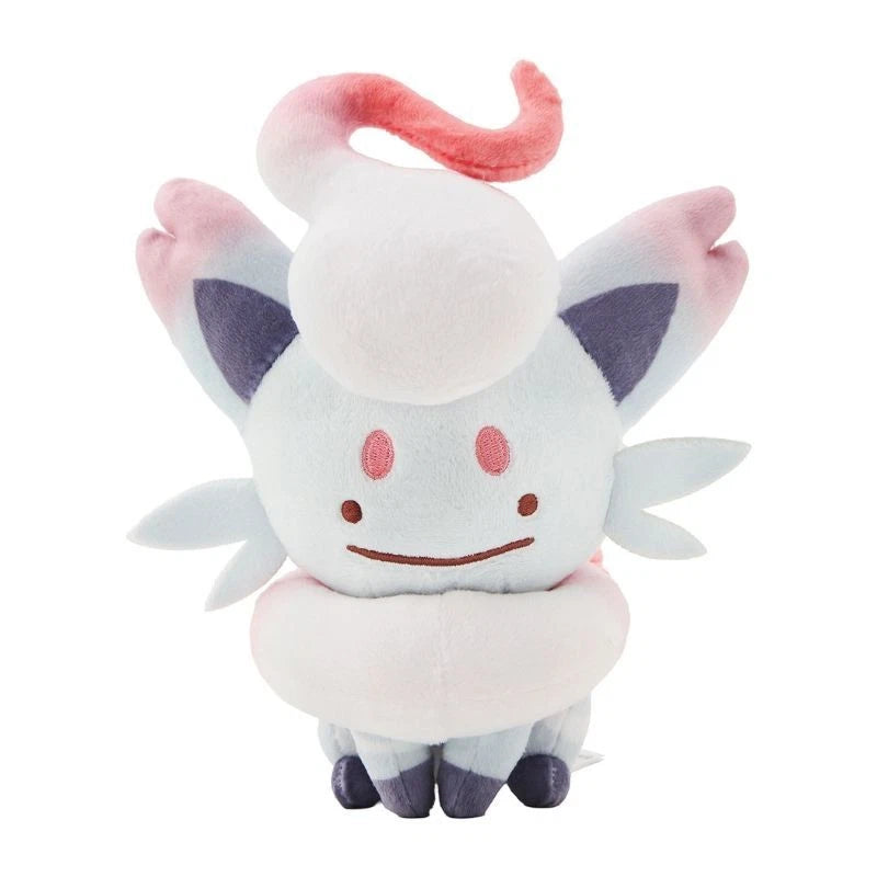 Pokemon Center Original Ditto Transformation Hisuian Zorua Plush Doll JAPAN