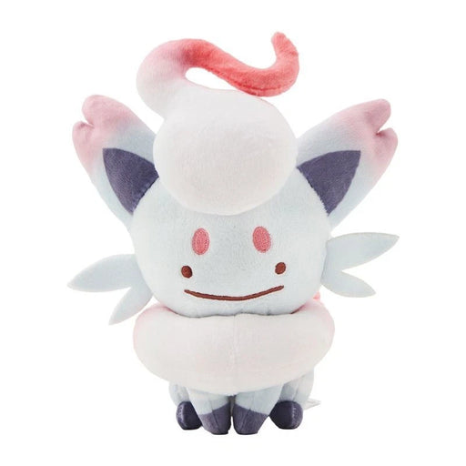 Pokemon Center Original Ditto Transformation Hisuian Zorua Plush Doll JAPAN