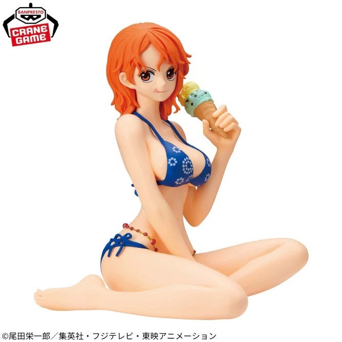 Glitter & Glamours One Piece Nami & Nico Robin Summer Style 2 Set Figure JAPAN