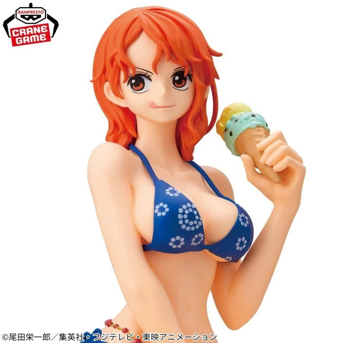 Glitter & Glamours One Piece Nami & Nico Robin Summer Style 2 Set Figure JAPAN