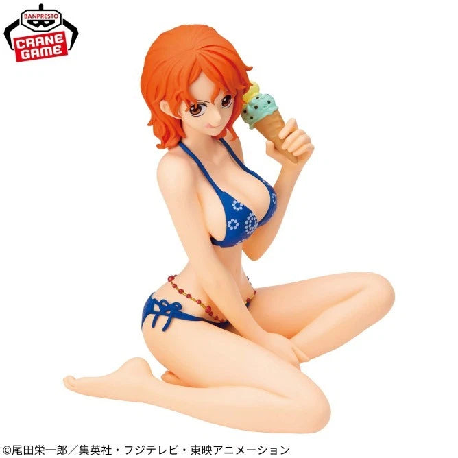 Glitter & Glamours One Piece Nami & Nico Robin Summer Style 2 Set Figure JAPAN