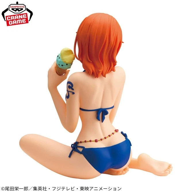 Glitter & Glamours One Piece Nami & Nico Robin Summer Style 2 Set Figure JAPAN