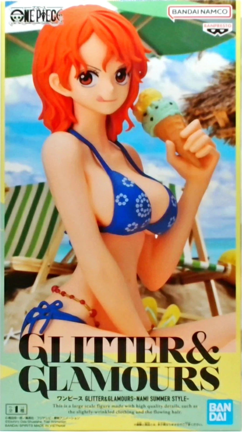 Glitter & Glamours One Piece Nami & Nico Robin Summer Style 2 Set Figure JAPAN