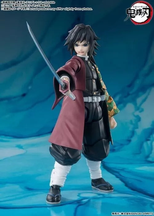 BANDAI S.H.Figuarts Demon Slayer Kimetsu no Yaiba Giyu Tomioka Action Figure