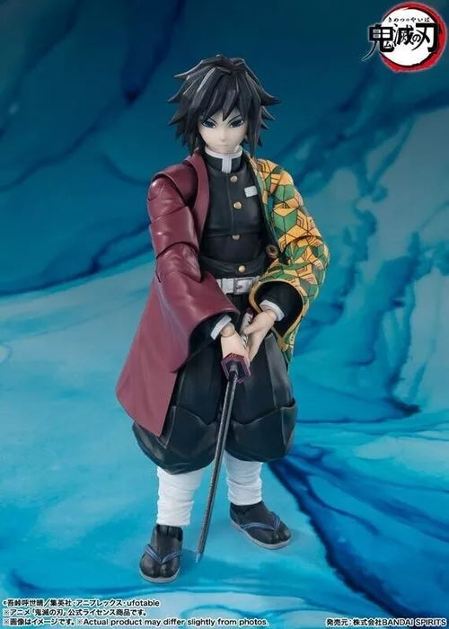 BANDAI S.H.Figuarts Demon Slayer Kimetsu no Yaiba Giyu Tomioka Action Figure