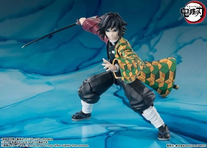 BANDAI S.H.Figuarts Demon Slayer Kimetsu no Yaiba Giyu Tomioka Action Figure