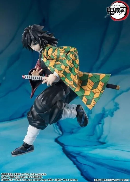 BANDAI S.H.Figuarts Demon Slayer Kimetsu no Yaiba Giyu Tomioka Action Figure