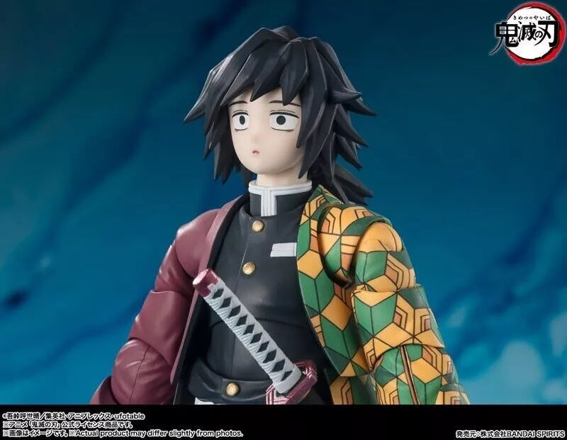 BANDAI S.H.Figuarts Demon Slayer Kimetsu no Yaiba Giyu Tomioka Action Figure