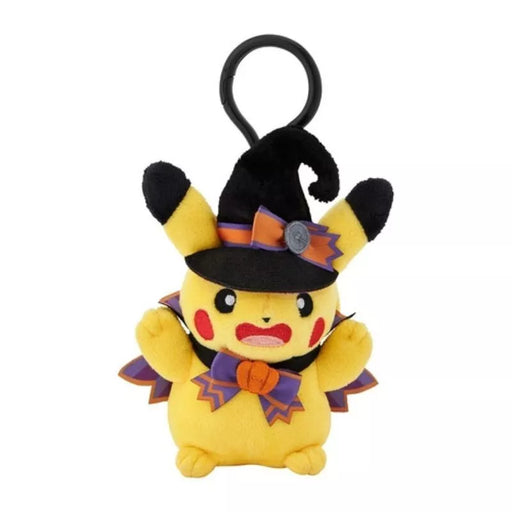 Pokemon Center Original Halloween Trick or trick Plush Keychain Pikachu JAPAN