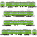 Tetsudou Collection JR 103 Series #3000 Kawagoe Line 4Car Set B JAPAN OFFICIAL