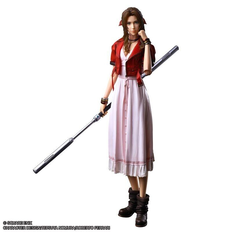 Final Fantasy VII Rebirth PLAY ARTS Kai Aerith Gainsborough Action Figure JAPAN