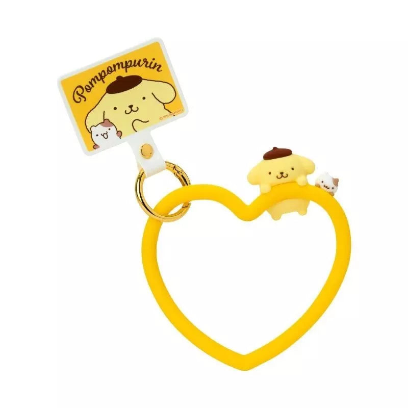 Sanrio Pompompurin Smartphone Ring Strap 550809 JAPAN OFFICIAL