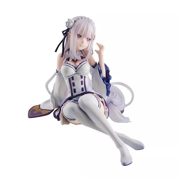 Re:ZERO Starting Life in Another World Emilia Palm size Figure JAPAN OFFICIAL