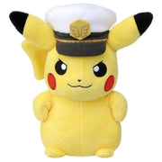 Pokemon Plush Doll Captain Pikachu JAPAN OFFICIAL