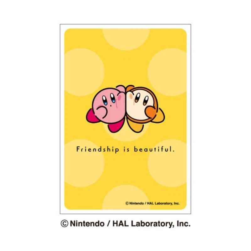Character Sleeve Mini Kirby play with Waddle Dee Friendship is beautiful ENS-09