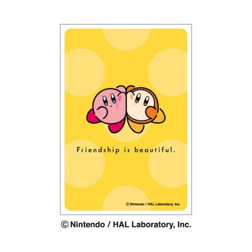 Character Sleeve Mini Kirby play with Waddle Dee Friendship is beautiful ENS-09