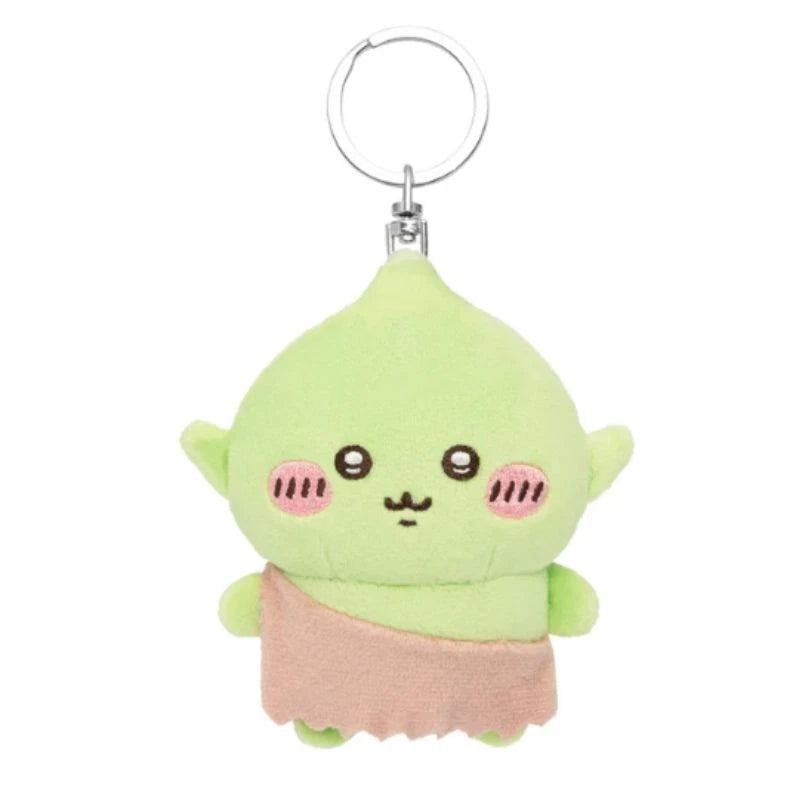 Gray Parka Service Chiikawa Mini Mascot Keyring Goblin Plush JAPAN OFFICIAL
