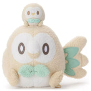 Pokemon Pokepeace Rowlet with Mini Plush Ver. Plush Doll JAPAN OFFICIAL