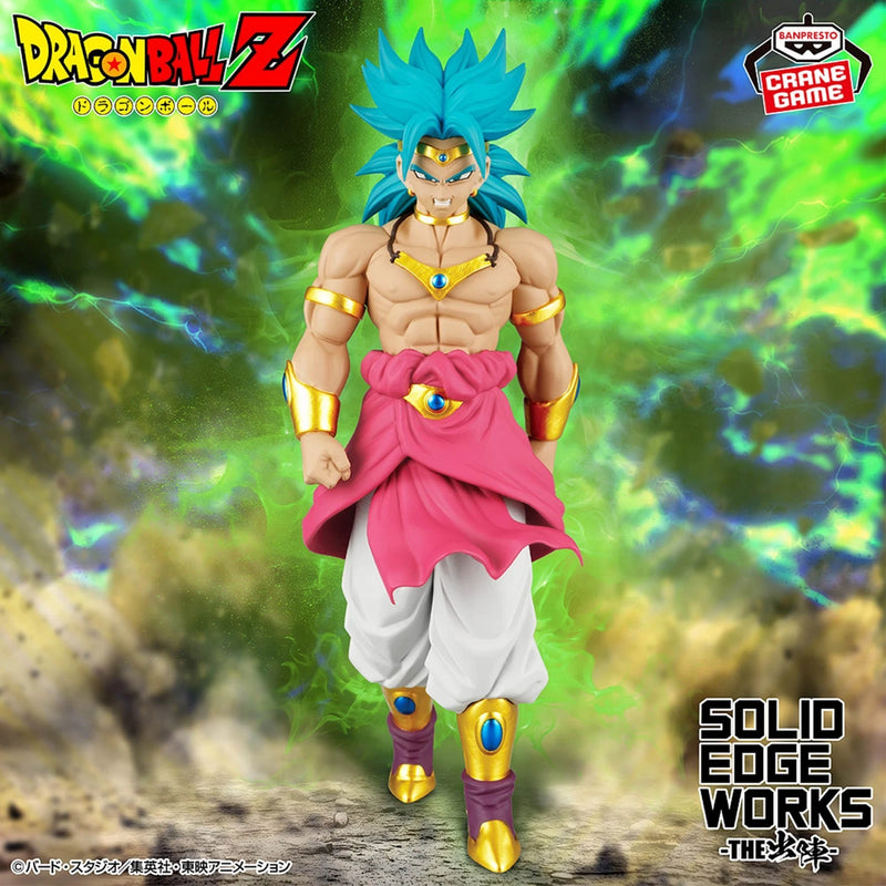 Banpresto Dragon Ball Z SOLID EDGE WORKS THE Departure Broly Figure JAPAN