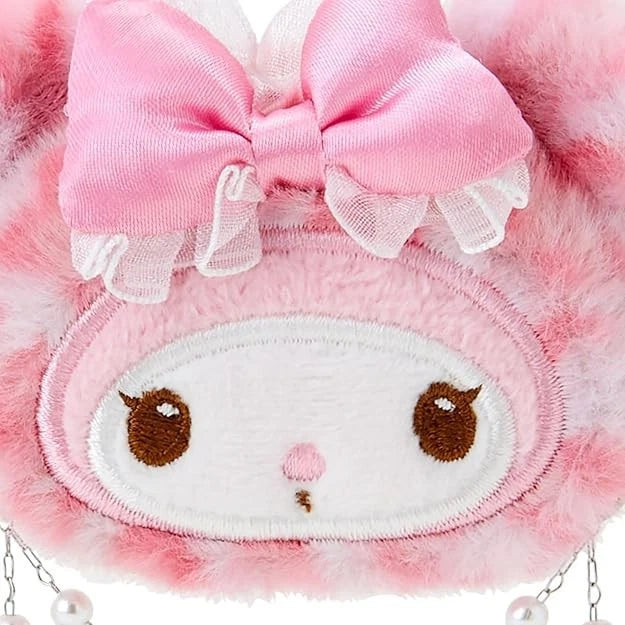 Fermaglio per capelli a forma di viso Sanrio Gal Bear My Melody UFFICIALE DEL GIAPPONE