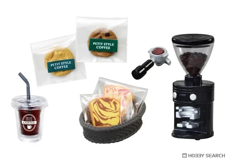 Re-Ment Petit Sample Series PETIT STYLE COFFEE Full 8 Set BOX Figure JAPAN