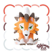 Pokemon Center Original Pokemon Fit 745 Lycanroc Dusk Form Plush Doll JAPAN