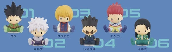 petadoll Hunter x Hunter Hunter Exam Arc 6Pack Box JAPAN OFFICIAL