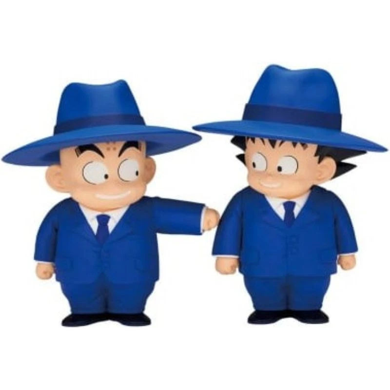 Banpresto SOFVIMATES Dragon Ball Son Goku & Kuririn Suit Style 2set Figure JAPAN