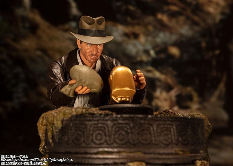 BANDAI S.H.Figuarts Indiana Jones Raiders of the Lost Arc Action Figure JAPAN
