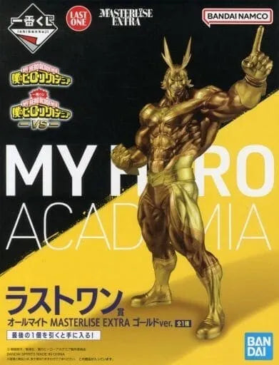 Ichiban Kuji My Hero Academia VS All Might Gold ver. Prize Last One Figure JAPAN