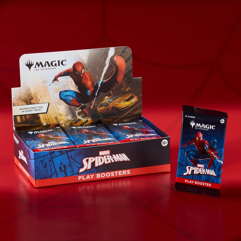 Magic The Gathering Marvel's Spider-Man English Ver. Play Booster Pack Box TCG