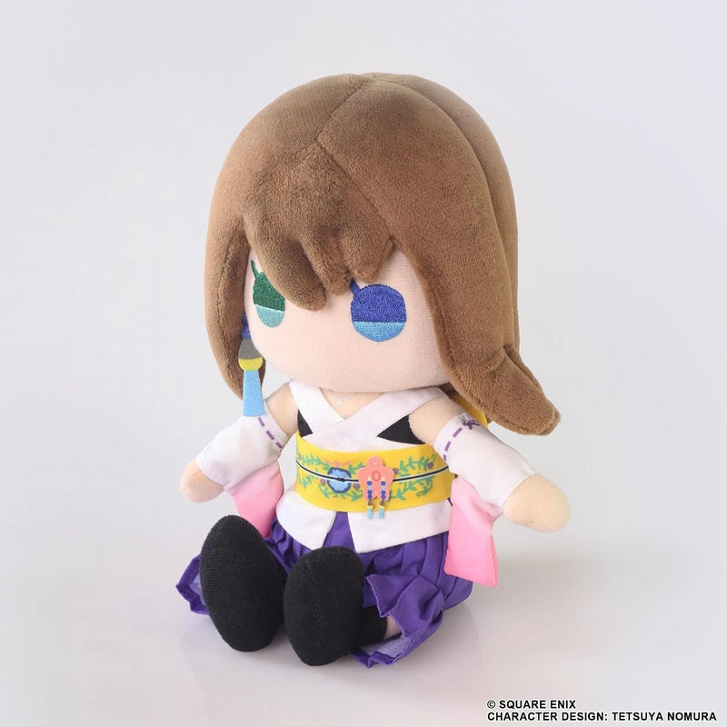 Square Enix Final Fantasy X Chibi Deformed Plush Yuna JAPAN OFFICIAL