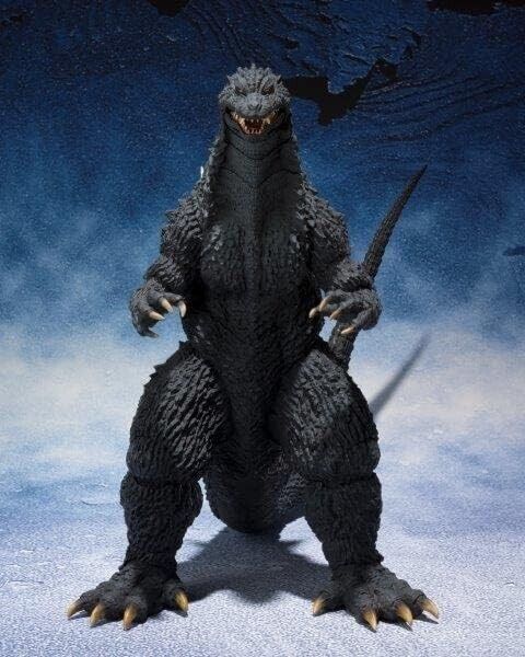 Bandai S.H.MonsterArts Godzilla x Mechagodzilla Godzilla 2002 Figure d'action