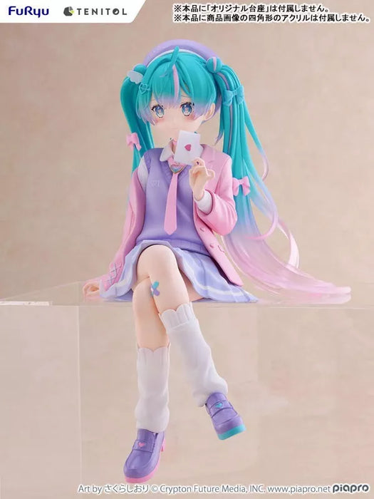 Furyu Tenitol Hatsune Miku Big Noodle Stopper Figura Japón Oficial