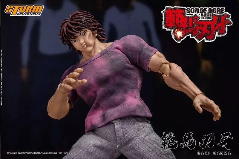 Baki Hanma Baki Hanma Ação Figura Japão Oficial