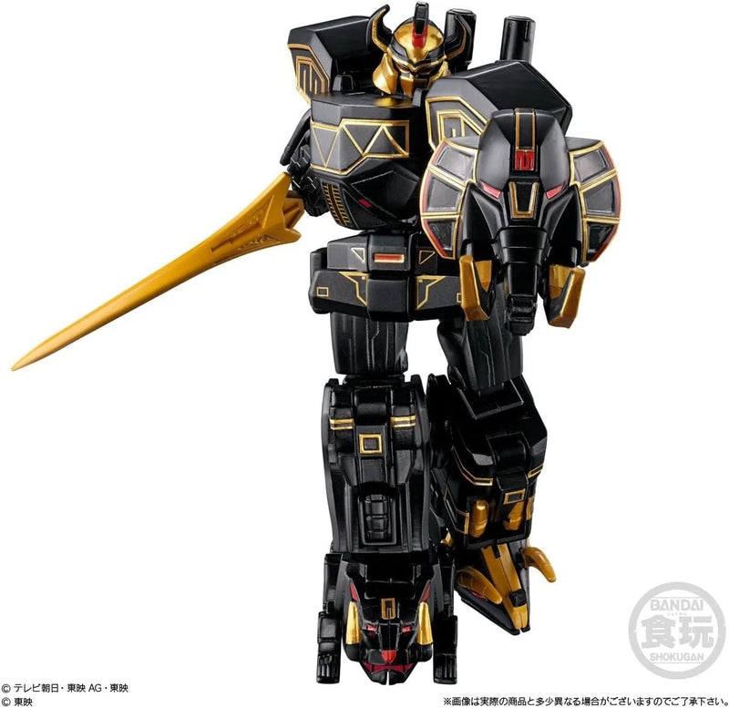 Minipla No.1 Sentai Gozyuger 03 Daizyuzin nero e lupo Decalibur 50 Kit modello