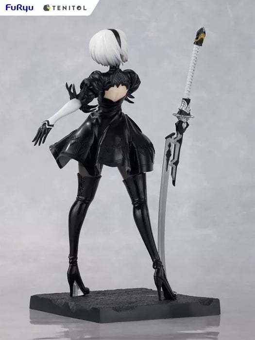 Furyu Tenitol Nier: Automata ver1.1a 2b YORHA No.2 Tipo B Figura Japão Oficial